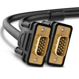 Vention VGA(3+6) Male to Male Cable with ferrite cores 3M Black