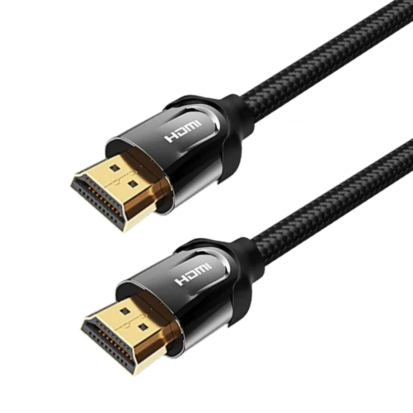 Vention Nylon Braided HDMI Cable 5M Black Metal Type